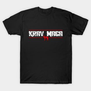 Cool Krav Maga Fighters Design T-Shirt